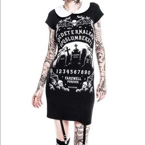 Killstar Furious Faith garter dress- M